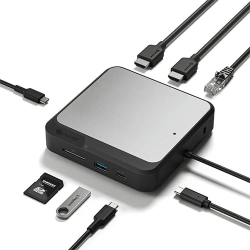 Clarity Max 32 "UHD 4K USB -Cパワーデリバリ(2のパック) +デュアル4Kユニバーサルドッキングステーション-HDMIエディション