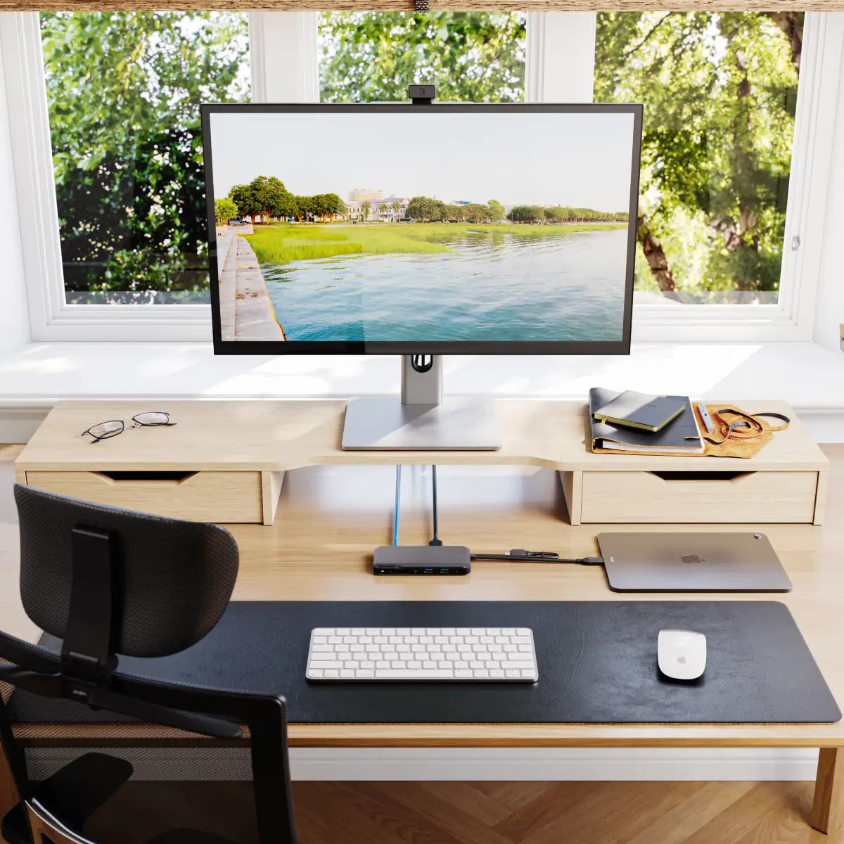 Portable Dock for Mac 10-in-1 with Dual Display 4K 60Hz Support - Dark Grey