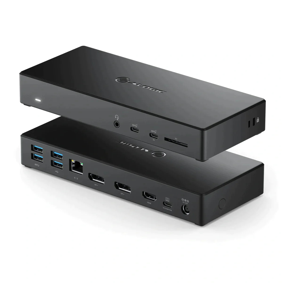 USB-C Triple Display DP Alt. Mode Docking Station - MA3 with 100W Power Delivery (Laptop Charging) - 2 x DP and 1 x HDMI with up to 4K 60Hz Support