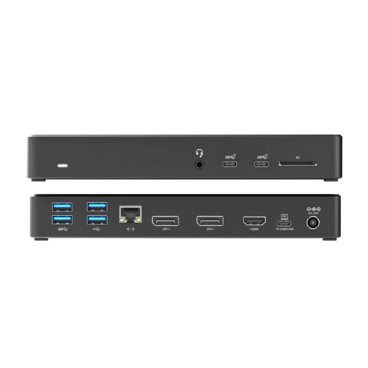 USB-C Triple Display DP Alt. Mode Docking Station - MA3 with 100W Power Delivery (Laptop Charging) - 2 x DP and 1 x HDMI with up to 4K 60Hz Support