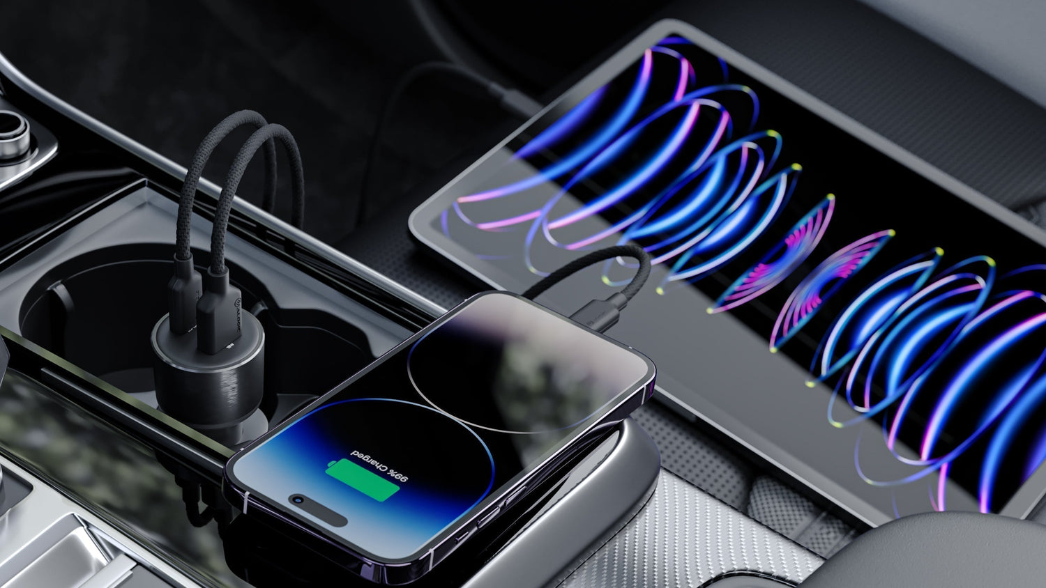 New car chargers make road trips easy