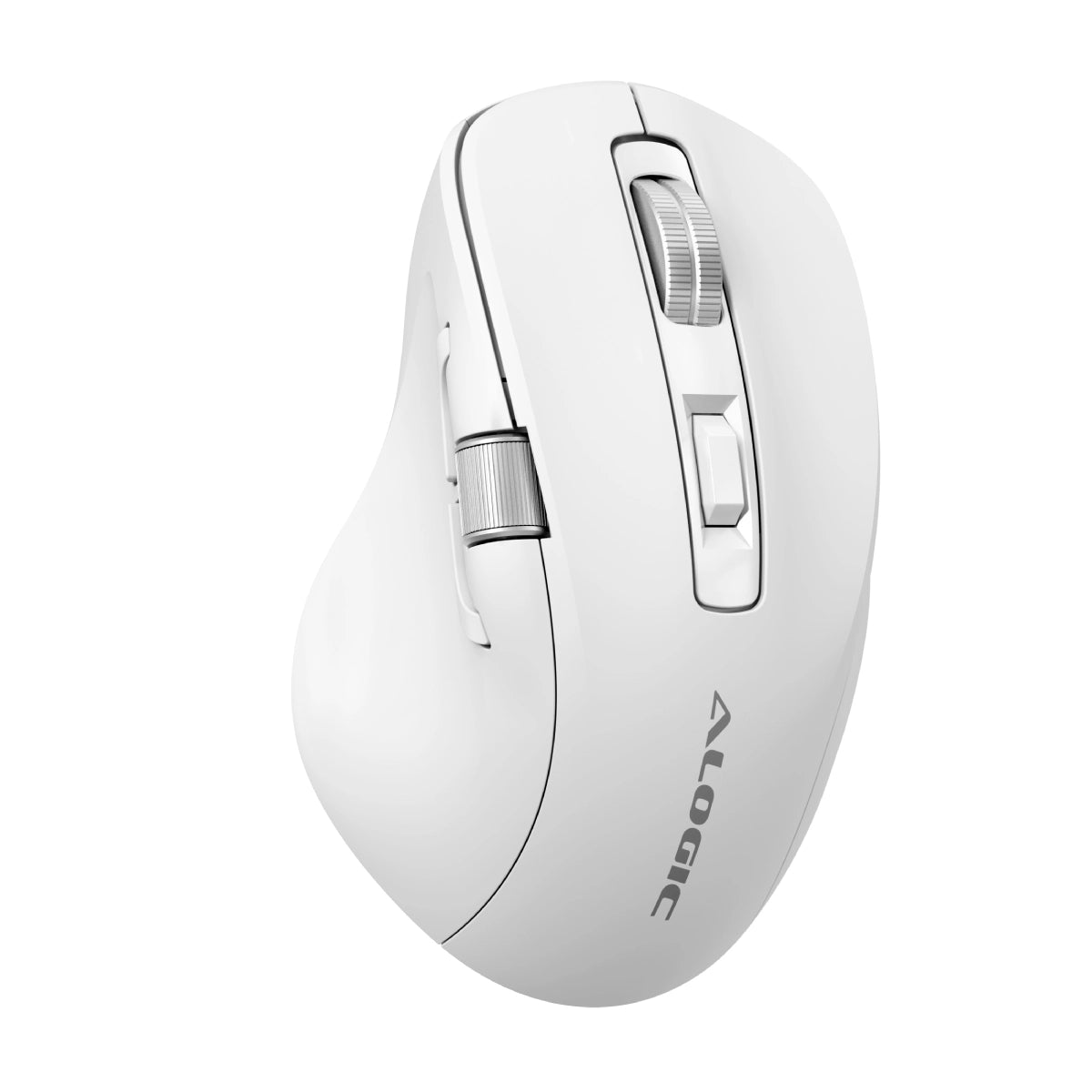 Apex Bluetooth USB-C Rechargeable 7 Keys Programmable Mouse - White