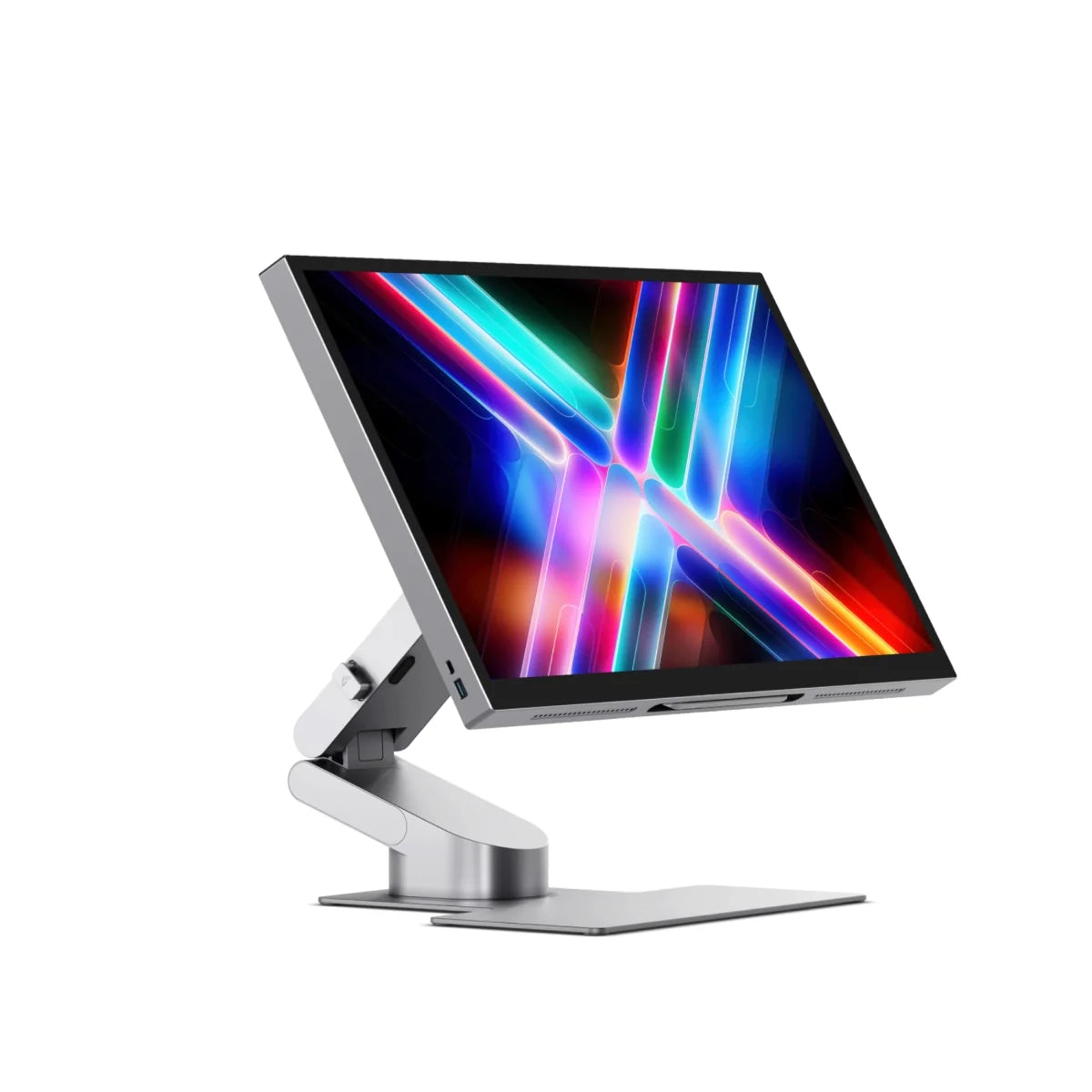 Aspekt Touch 27 インチ 4K UHD ドッキング モニター、150W USB 充電、デイジーチェーン接続可能、アンチグレア スクリーン
