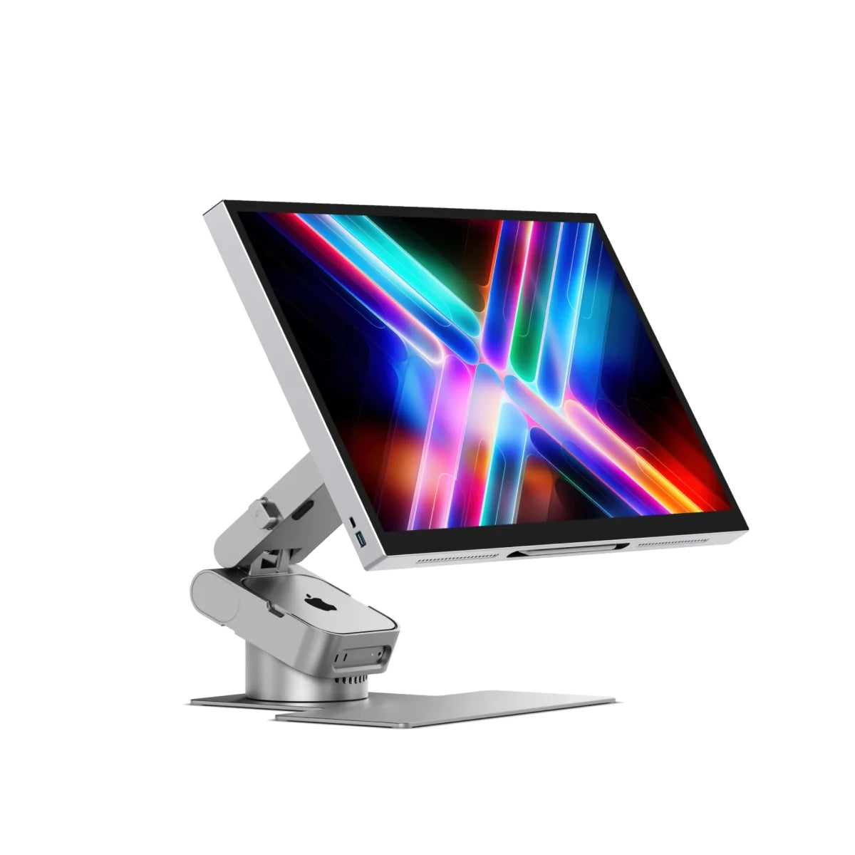 Aspekt Touch 27 インチ 4K UHD ドッキング モニター、150W USB 充電、デイジーチェーン接続可能、アンチグレア スクリーン