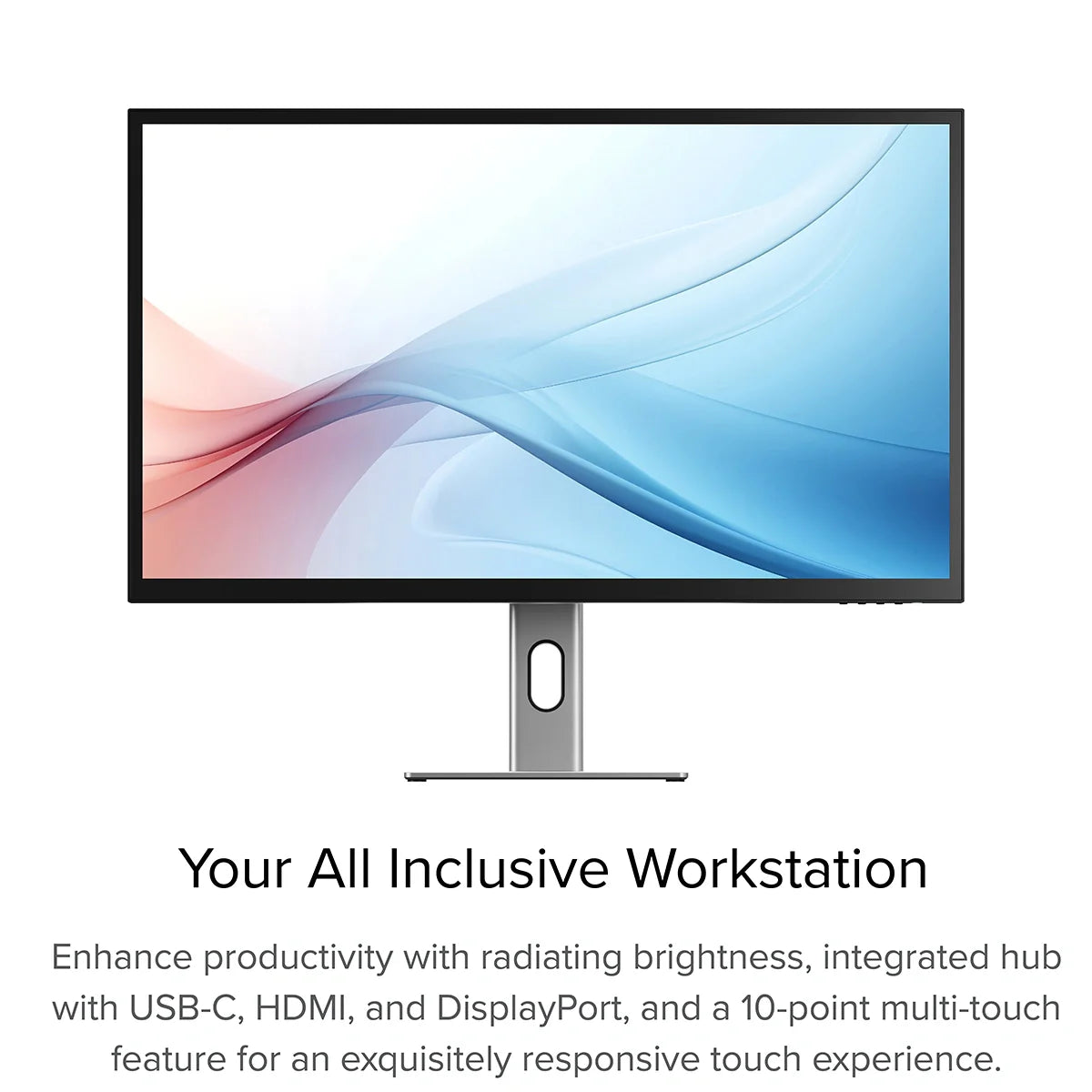 Clarity Max 32" UHD 4K Monitor with USB-C Power Delivery + Thunderbolt 4 BLAZE Hub