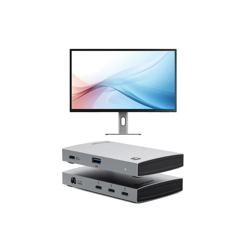 Clarity Max 32" UHD 4K Monitor with USB-C Power Delivery + Thunderbolt 4 BLAZE Hub