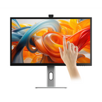 Clarity Pro Touch 27 "UHD 4Kモニター65W PD、ウェブカメラ、タッチスクリーン