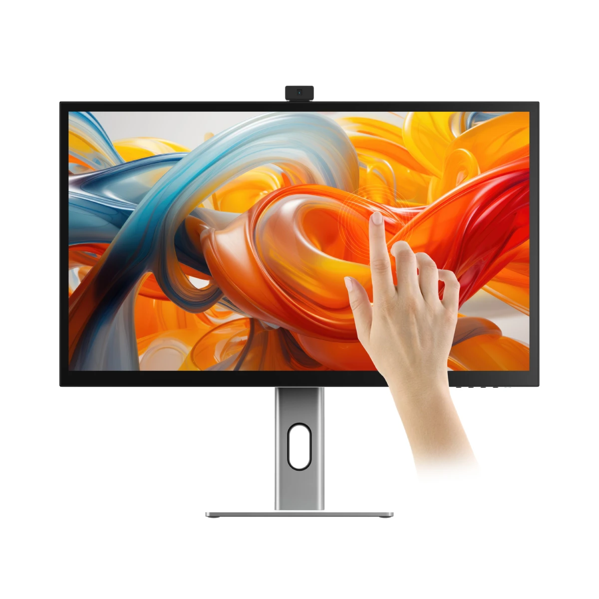 Clarity Pro Touch 27" UHD 4K Monitor with 65W PD, Webcam and Touchscreen + Dual 4K Universal Docking Station DisplayPort Edition
