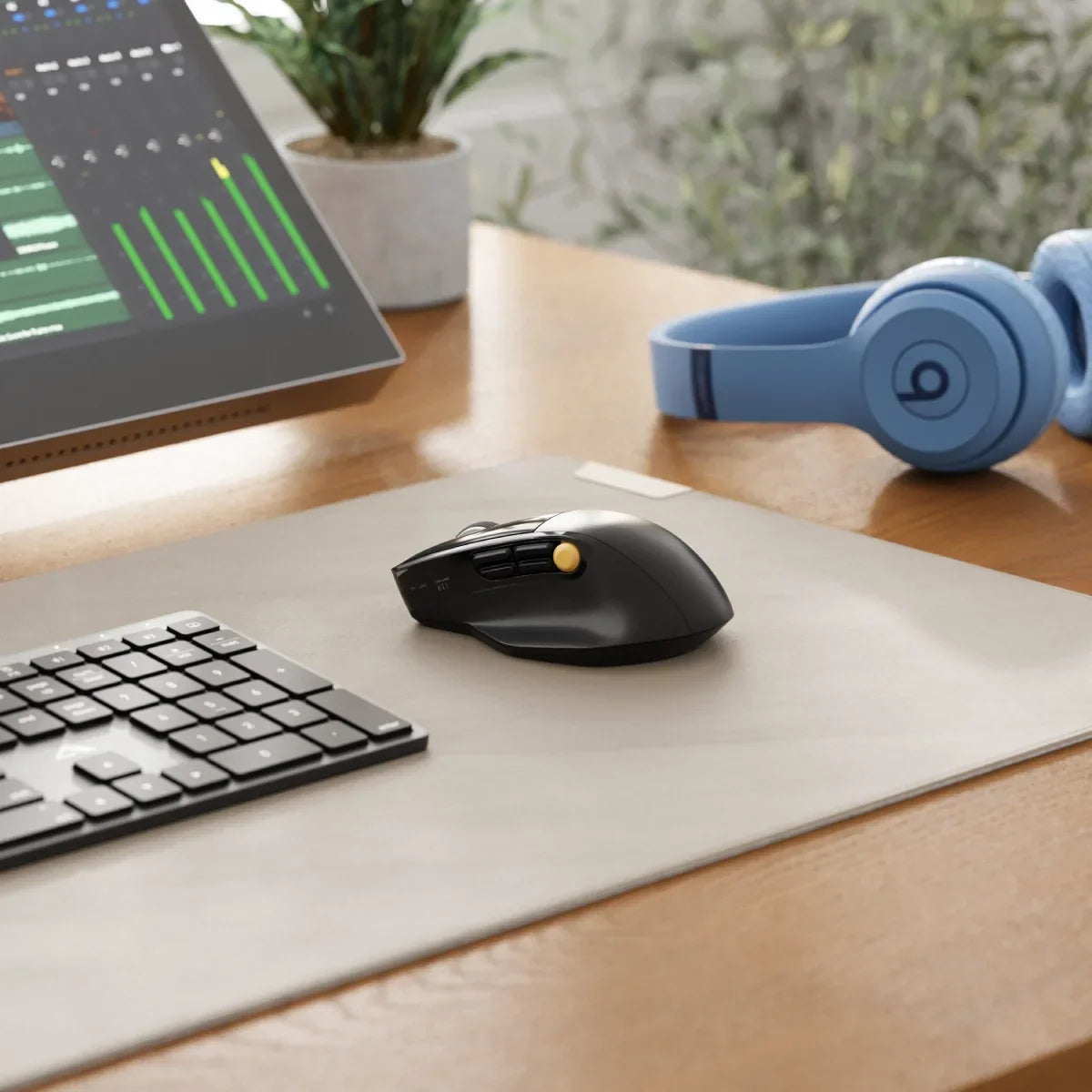 Crux USB-C 充電式ワイヤレス生産性向上マウス
