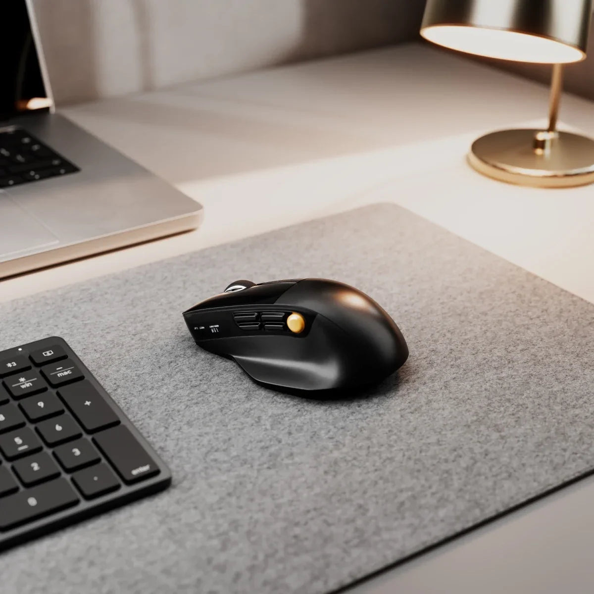 Crux USB-C 充電式ワイヤレス生産性向上マウス