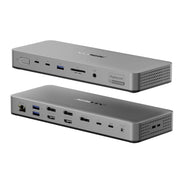 ALOGIC クアッド 4K ディスプレイ Thunderbolt ハイブリッド ユニバーサル ドッキング ステーション – DU4