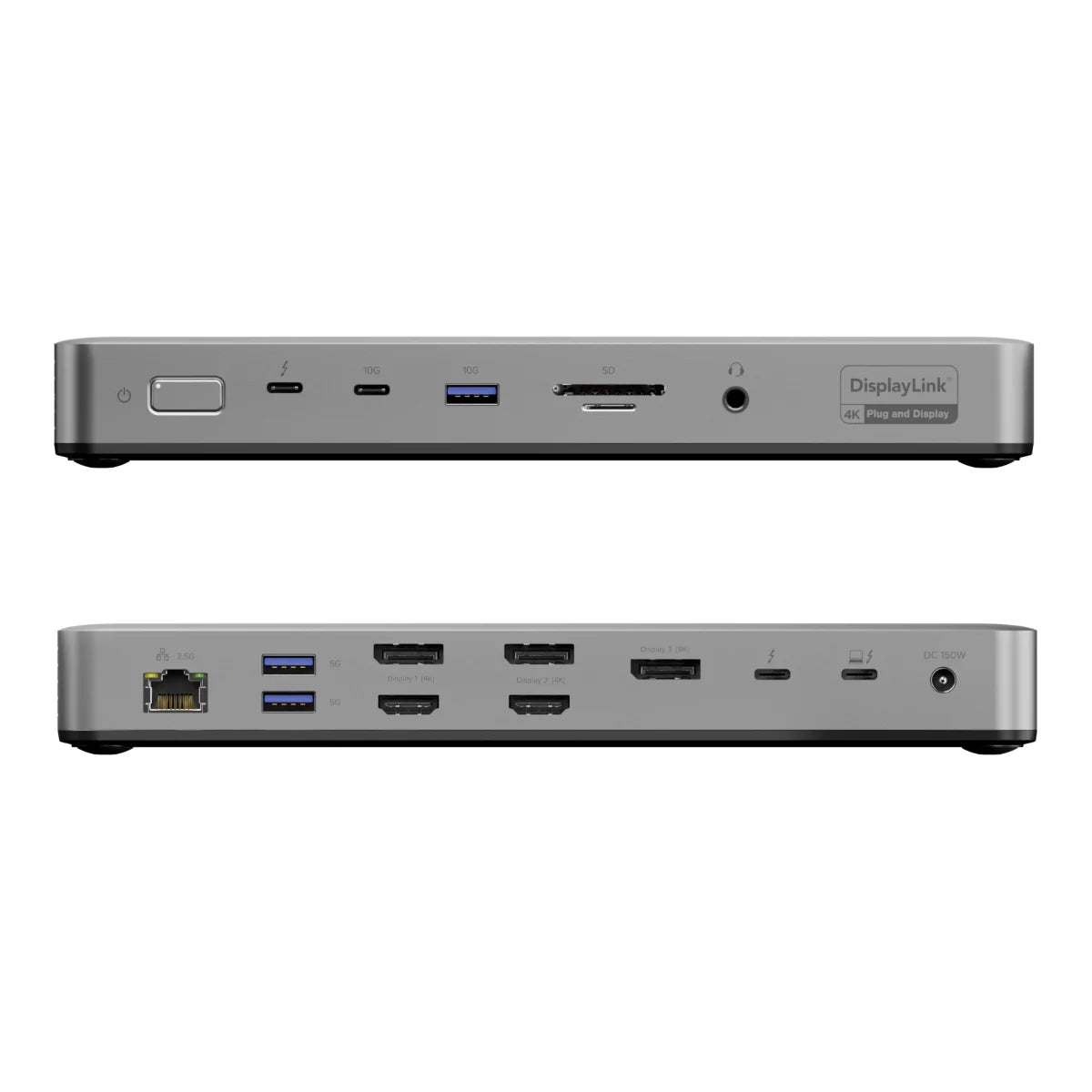 ALOGIC クアッド 4K ディスプレイ Thunderbolt ハイブリッド ユニバーサル ドッキング ステーション – DU4
