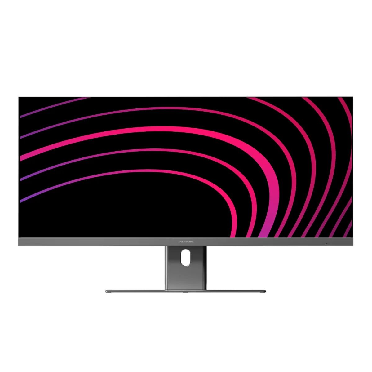 Edge 34" Ultrawide Dual QHD 4K Monitor Elevate Home Office Kit - Space Grey