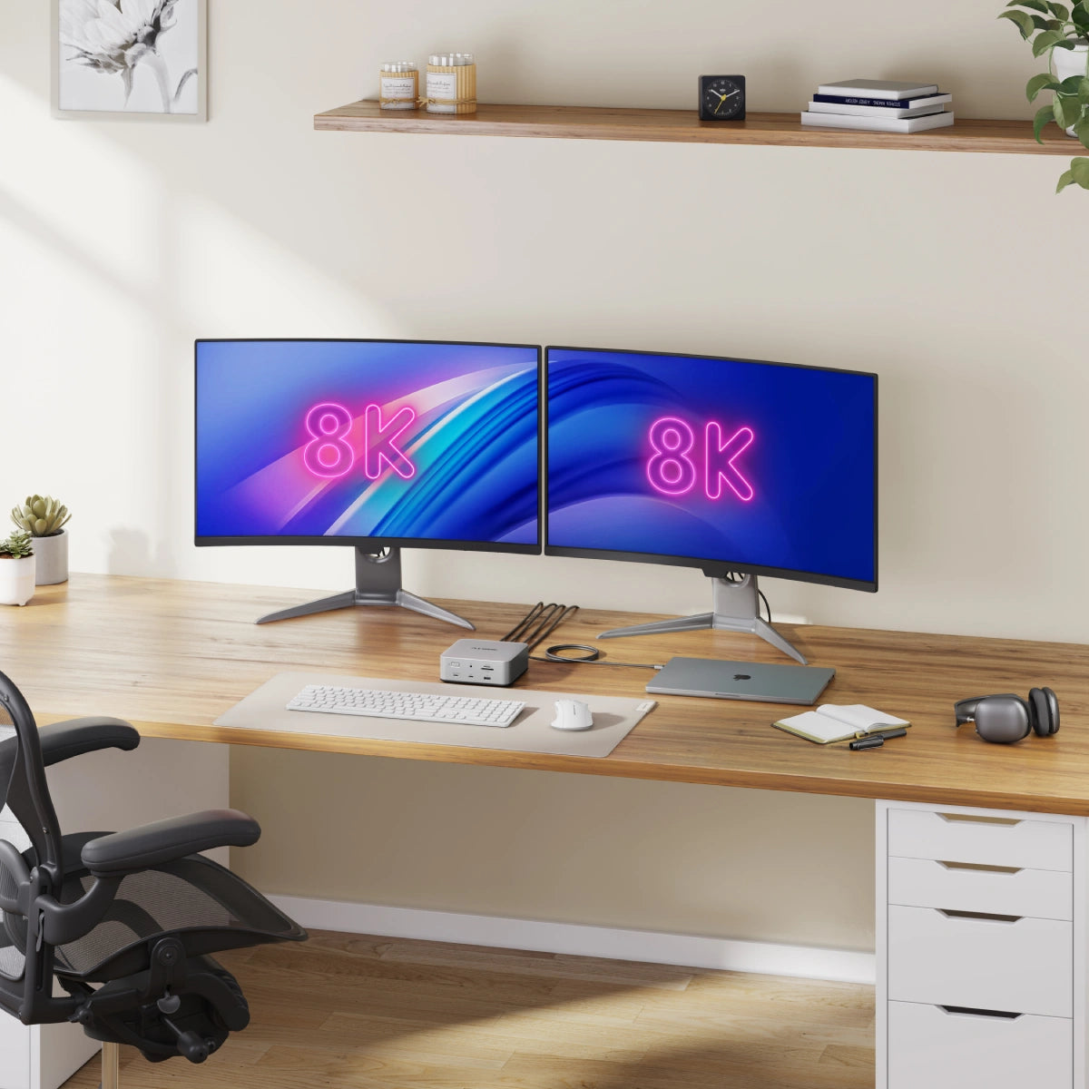 FlashDock 5 13-in-1 Thunderbolt 5 ドッキング ステーション (SSD サポート付き)