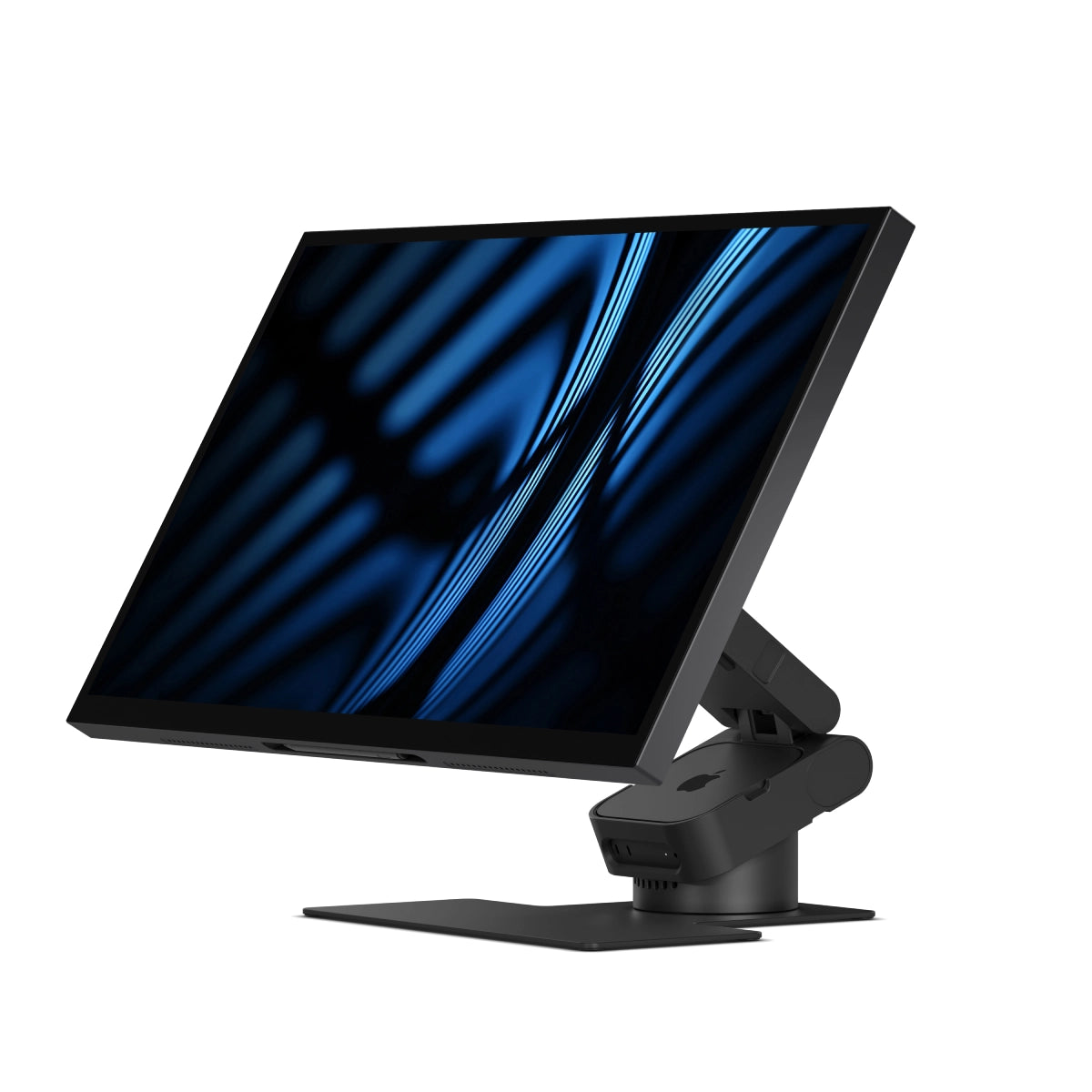 Mac Mini (現行世代) 搭載 Aspect 32 インチモニター用 Omni 2-in-1 折りたたみスタンド