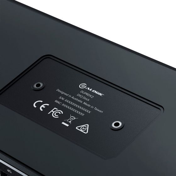 65W 電力供給を備えた DX2 デュアル 4K ディスプレイ ユニバーサル ドッキング ステーション_4