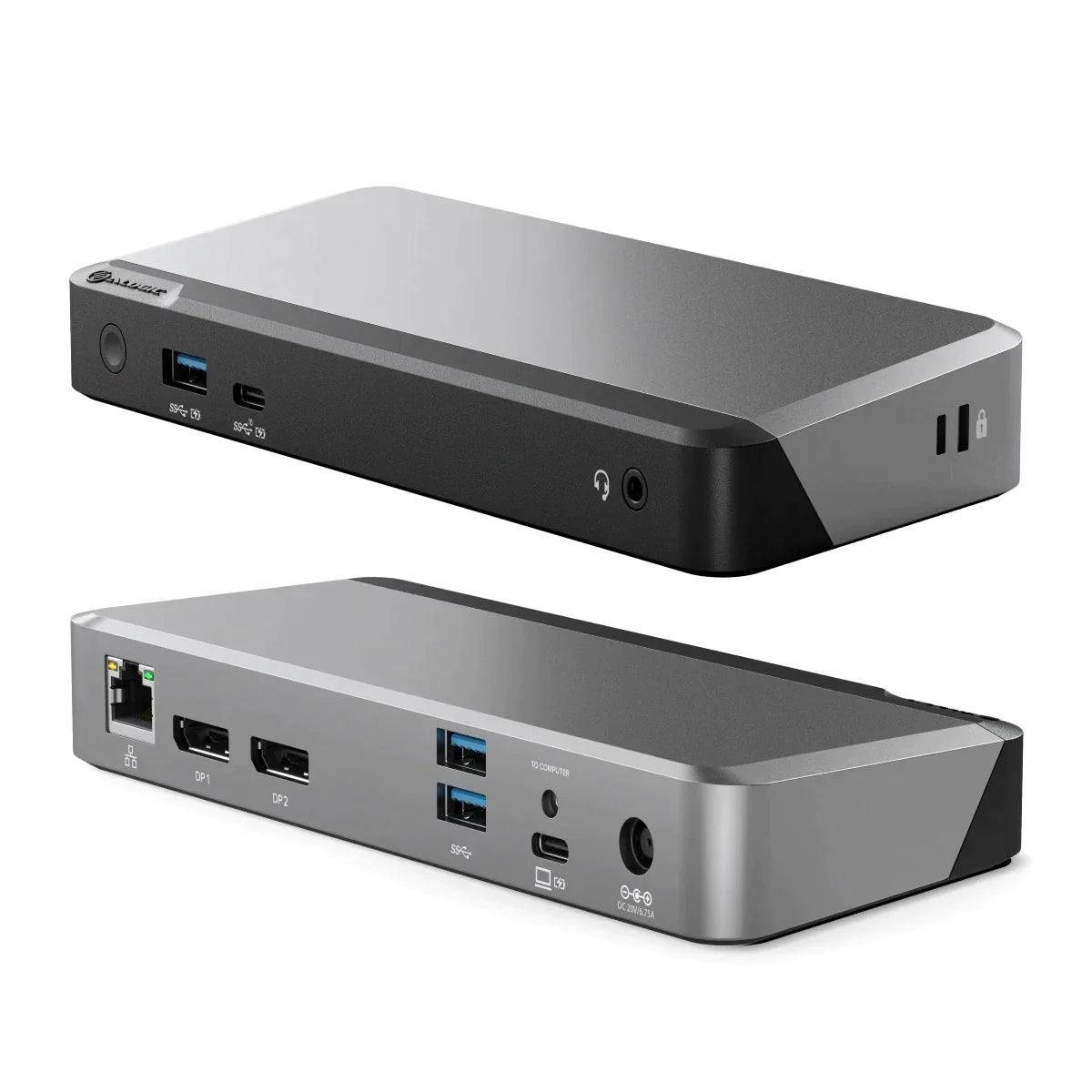 MX2 USB-CデュアルディスプレイDP ALT。モードドッキングステーション-65W電源供給
