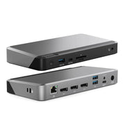 MX3 USB-C Triple Display DP Alt. Mode Docking Station - With 100W Power Delivery
